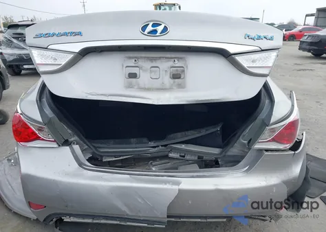 2012 Hyundai Sonata Hybrid из США, поврежденный, VIN KMHEC4A47CA031617